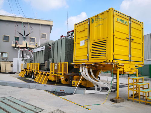 国网湖州供电公司投运110千伏移动变电站 护航区域重点工程建设